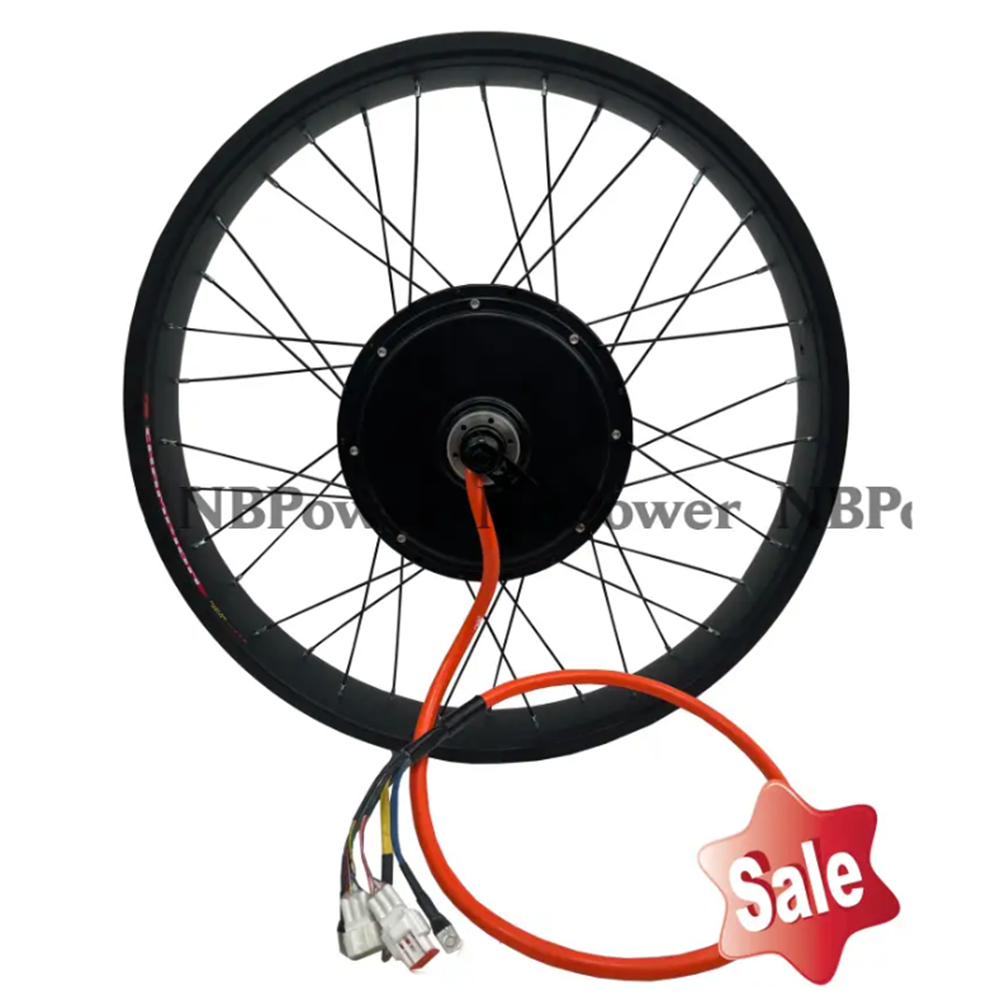 72V 5000W Hub Motor Kit - Ruota con motore posteriore per e-bike