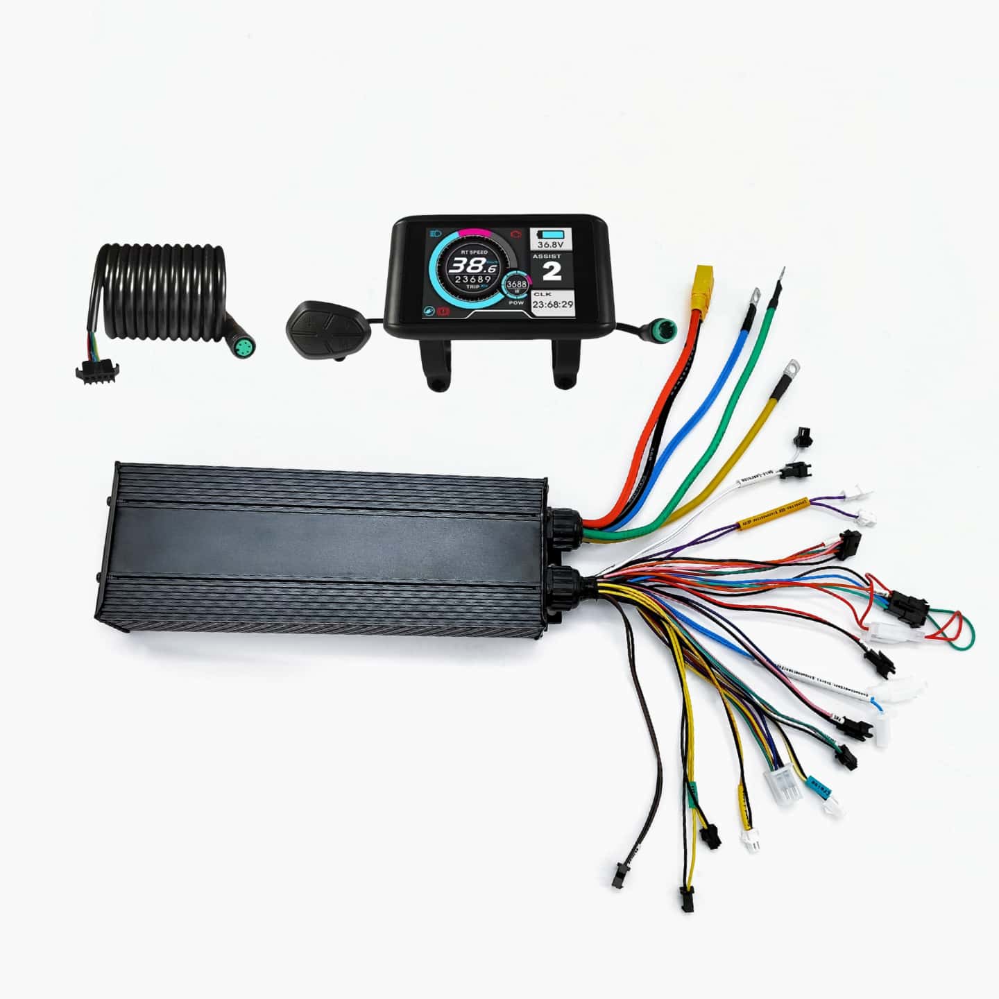 Ebike Conversion Kit 72V 3000W - Controller Intelligente a Onda Sinusoidale per