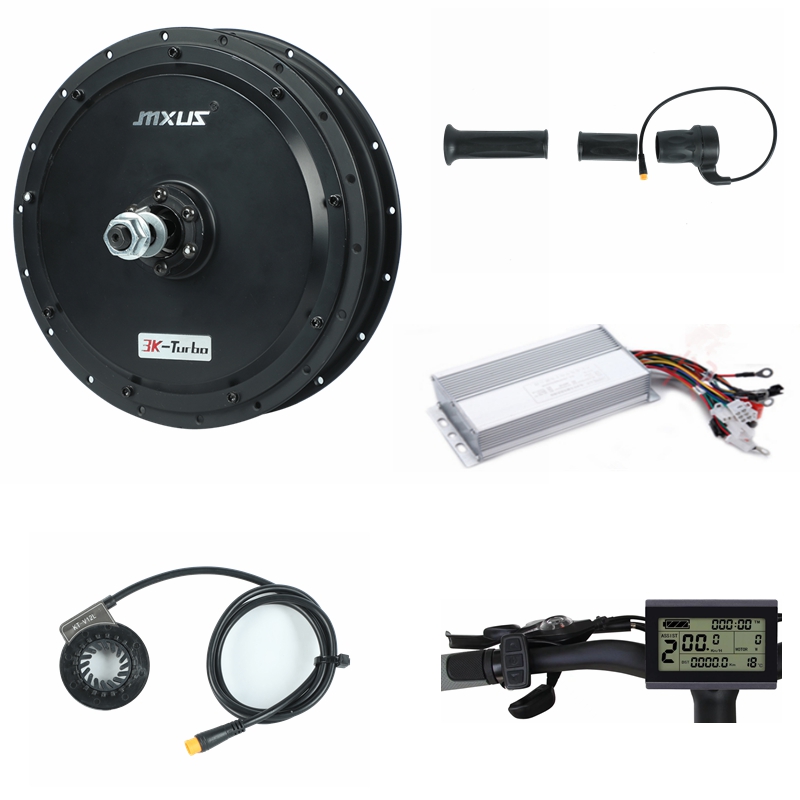 72V 5000W Hub Motor Kit - Kit bicicletta bici elettrica Ebike Mxus