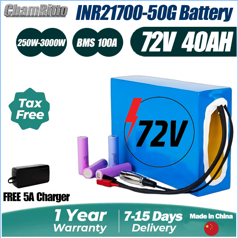 Batteria per bicicletta elettr - Electric Bicycle Battery 72V 30Ah recensione e prezzo